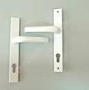 Klamka drzwiowa FKK 92 B lewa, biała